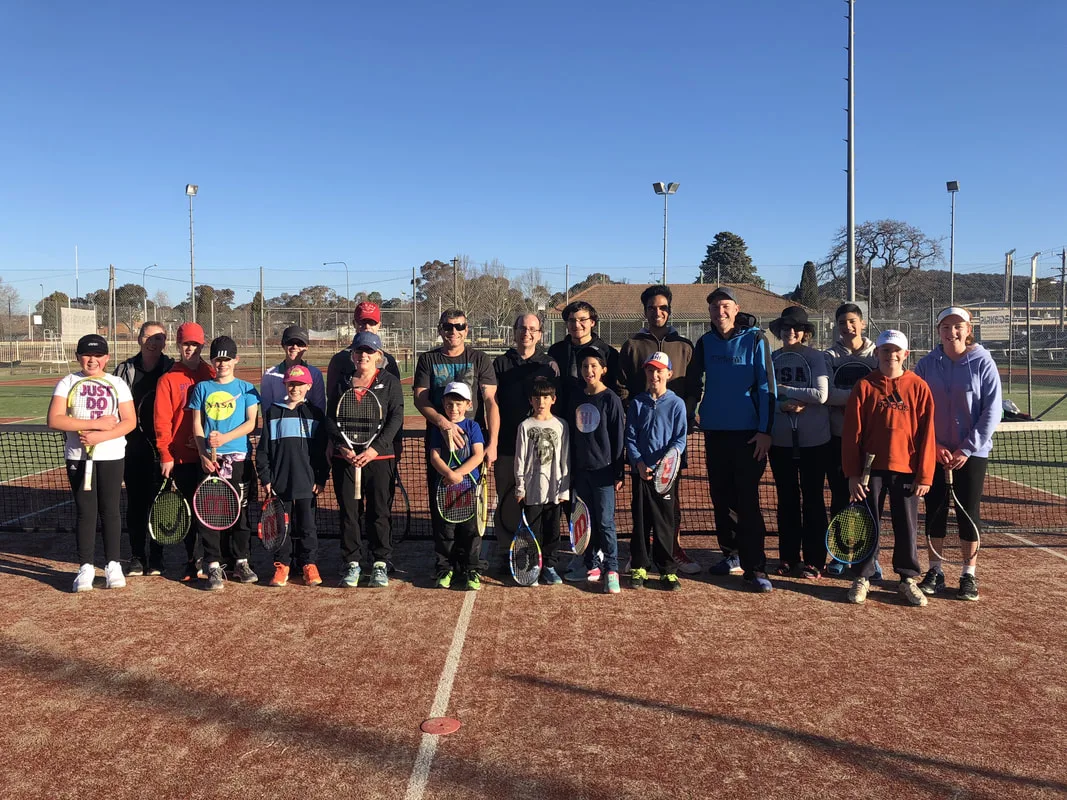 Tennis training for kids
