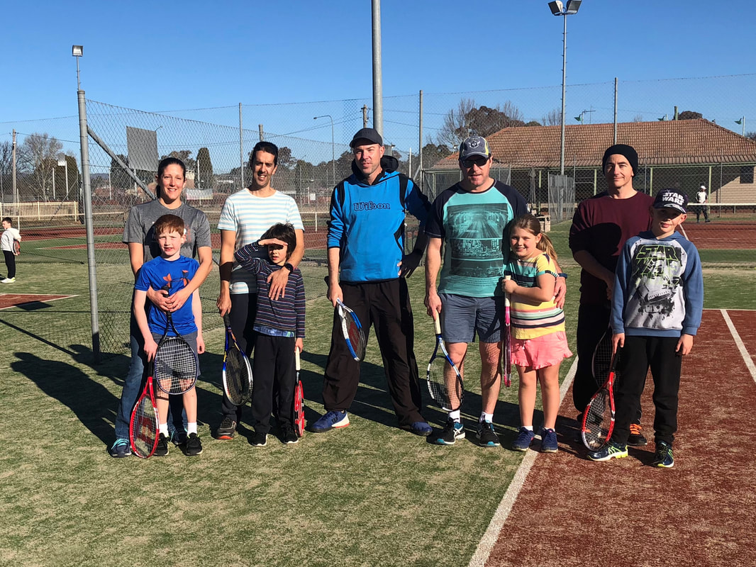 Tennis training for kids